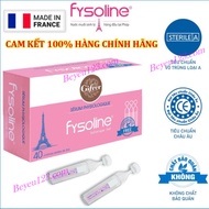 (Hồng) 10 Ống / Hộp 40 Ống Nước muối sinh lý Fysoline Pháp - Vệ sinh mắt mũi miệng cho bé SHC