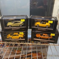 MINICHAMPS 1/43  Lamborghini Urraco; Lamborghini Murcielago; Mercedes-Benz Sportcoupe ;Fiat Barchett