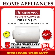 Ariston Water Heater Pro RS J 25 Electric storage heater | joven jh 25 | Pro RS J 35| 5 years warranty on tank|