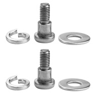 2 Set Scooter Rear Wheel Lock Fixed Bolt Screw for Xiaomi M365 Electric Skateboard Wheel Bearing Screw Electric Scooter Parts