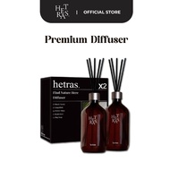 [ Jing En ] HETRAS Premium Diffuser (500ml x 2bottle) | Daisy, Hotel Wood, Jeju, Namsan, Flower Park