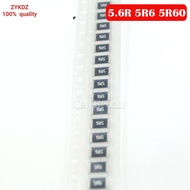 50PCS 5.6R 5R6 5R60 Chip Resistor 0201 0402 0603 0805 1206 1210 1812 2010 2512 Accuracy 1% 5%