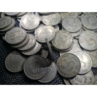 Duit syiling lama 50sen 1968  [Random] used condition 50Pcs