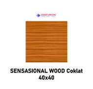 Keramik Lantai Motif Kayu 40x40 Sensational Wood