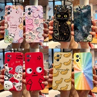 For Realme 9i 4G Phone Case New Design Silicone Back Cover Cute Cartoons Cat Printed Soft Matte Casi