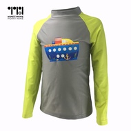 99.9 Quick Dry Swimwear Comfortable And Breathable Rash Guard (Random Design) for Boys [E-102/E-103]