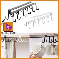 MARYA.SHOP 1pc Hanger Organizer Under Cabinet Mug Hooks Coffee Mug Rack Cup Holder Hanger Hook