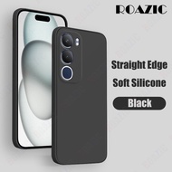 Roazic cho Vivo y19s/Vivo y19s Pro Vỏ điện thoại mềm Silicone lỏng CẠNH VUÔNG Vỏ máy ảnh Bìa bảo vệ 