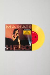 Mariah Carey - Hero (美國UO 限定全球3000張 (黃色) 7" EP 黑膠唱片)