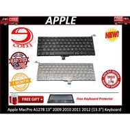 Macbook Pro Unibody A1278 13" 2009 2010 2011 2012 (13.3")MB990LL/A, MC374LL/A, MB991LL/A, Series Key
