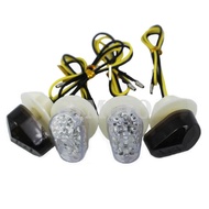 1 pair LED Bulb Turn Signals Indicator flashing lights blinkers For Yamaha YZF R1 R6 R6S R3 R6S FZ1 
