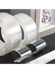 3M納米膠帶雙面膠透明可重複使用防水黏帶可清洗廚房浴室供應黏帶