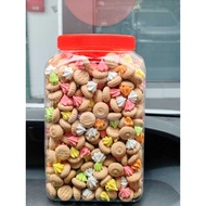 HALAL( Biskut Timbang)VFOODS Biskut Tin Borong Hup Seng Julie KHONG GUAN Coklat/biscuit telur 1kg/4k