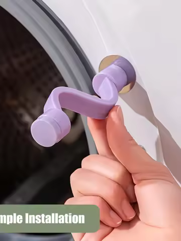 Front Load Washer Door Prop and Stopper Magnetic Washing Machine Door Holder Removable Washer Door S
