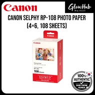 Canon RP-108 Paper Set for SELPHY CP1500 / CP1300 / CP1200 / CP1000 / CP910 | Canon SELPHY RP-108