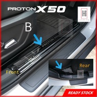 Proton X50 4 Doors Door Sill Side Step Stainless Steel Bar