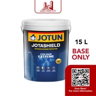 JOTUN Jotashield Colour Extreme Base Only 15L (1 Unit) Anti Algae Fungal Exterior Wall Paint Cat Din