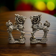 Kirin Auspicious Beast Brass Gossip Kirin Ornaments Collection Meaning Mythical Beast Living Room En