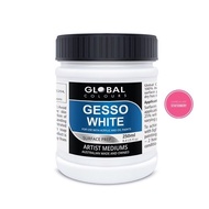 Global Gesso White Professional Medium 250mlReady Stock