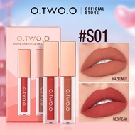 Set Mini O.TWO.O 2pcs Lipstik Makeup Tahan Lama Matte Waterproof Lipstick