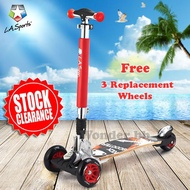 L.A. Sports Adult Tri-Scooter (Free 3 replacement wheels)