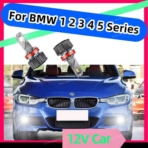 2X Led Fog Light Bulb 30000LM 6000K White H8 H11 For BMW E92 F34 F31 F33 F83 F32 F82 F36 F10 F21 F45