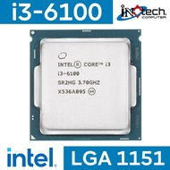 Processor Intel Core i3 6100 tray Socket LGA 1151 Skylake Gen 6 Ci3
