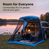 Foldable  Tent for 3-4 People - All-Season Vehicle Mounted Car Rear Tent