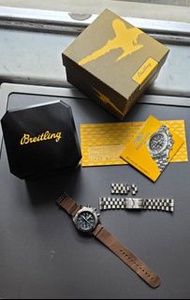 Breitling E13360 Avenger 百年靈 復仇者 Chronograph Watch vintage