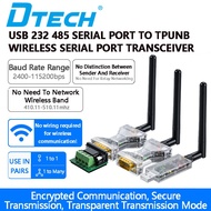 Dtech LoRa Module 433mhz Serial Port Data Transmission Station RS485 Radio Frequency Transceive Tran