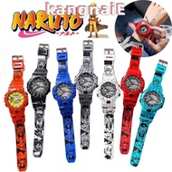 KANGNAI Naruto Child Digital Wristwatches, Itachi Kakashi Adjustable Naruto Anime Watch,  Waterproof