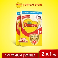 Nestlé DANCOW 1+ Vanila Susu Pertumbuhan Anak 1-3 Tahun Box Bundle 2 x 1Kg