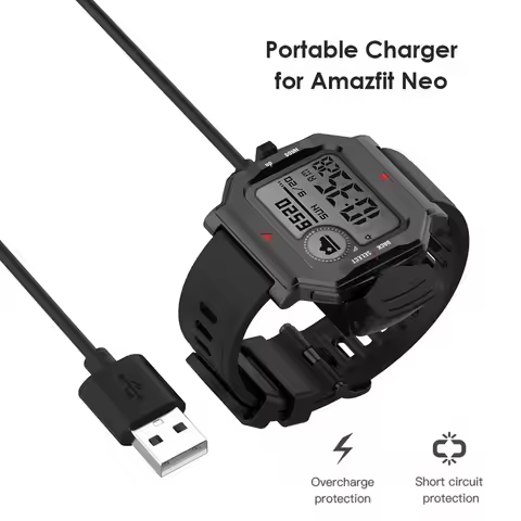 Wireless Charging CableCharger for Huami Amazfit Neo A2001 Smart Watch 1m Fast Portable Charger Adap