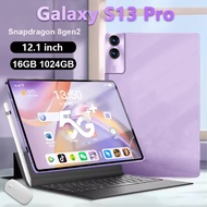 2025 New Galaxy S13 Pro HD Android tablet 10000mAh battery 12.1inch dual-core tablet Wifi Bluetooth 