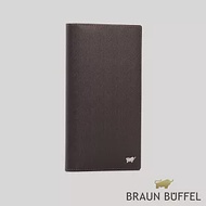 【BRAUN BUFFEL 德國小金牛】台灣總代理 HOMME-M 17卡長夾 (網路限定)-咖啡色/BF306-301-ENY