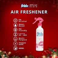 Frida 48H Air Freshener Treasure [460ml] 0% Alcohol Pet-Friendly Tahan Lama Multipurpose Water-base
