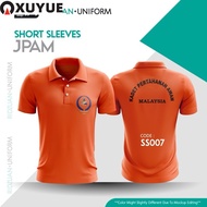 XY [READY STOCK] TSHIRT KADET PERTAHANAN AWAM SEKOLAH APM COLLAR DAN GRIP FABRIK COTTON SEJUK DAN LE