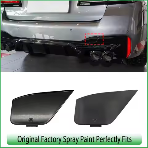 For BMW M5 F90 LCI 2021-2023 51125A013D8 Replacement of Rear Bumper Traction Hook Cover Accessories