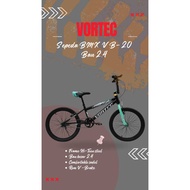 Boys' Bike Size 20 BMX VORTEC 2.4 VB TIRES/ 2.5 DB TIRES