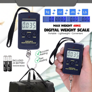 Compact 40Kg Digital Luggage Scale with LCD Display