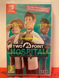 《今日快閃價》（中古二手）Switch NS遊戲 雙點醫院 Two Point Hospital （被視為《主題醫院》《杏林也瘋狂》的精神續作）歐版中英文版