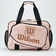 PICKLEBAL WILSON BASKETBALL BAG WATERPROOF, BREATHABLE GLOSSY LEATHER