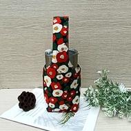 【冰霸杯.飲料提袋】紅花貓咪