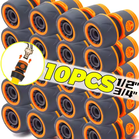1/10PCS Garden Hose Quick Connector Faucet Extender Hose Connection Joint Garden Water Pipe Connecto