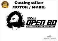 TERBARU ! Cutting sticker Open Bo Stiker Open BO sticker open bo Michat