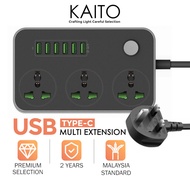 USB TYPE-C Wayer Extension Plug Power Socket Extension Plug With USB Elektrik Soket Extension Cord 2