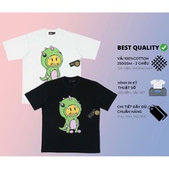 T-Shirt D. Rew Many models Hottrend 2023 100% cotton 2-way Unisex Form - Full Tag zip bag