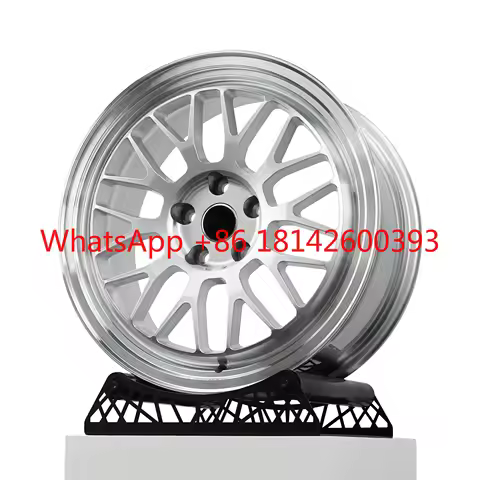 Polished Forged Passenger Car Silver Wheel 5x112 5x120 for F80 F82 F90 E46 E92 M3 M4 F30 G20 G30 G80