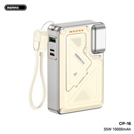 REMAX CP-16 Pin dự phòng không dây từ tính 15W 10000mAh 35W tích hợp phích cắm 220V