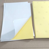 STIKER HVS UKURAN A3,A4,F4,PLANO 70X108 CM kertas hvs art paper karton TERLENGKAP